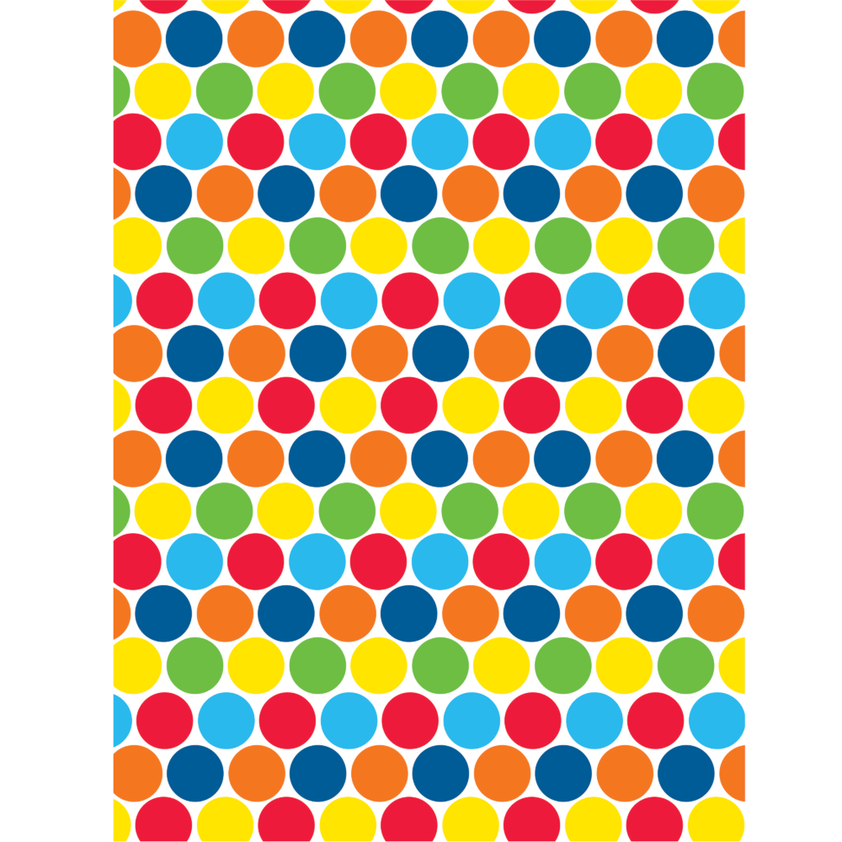 Photo Backdrop baner Polka Dots Colors C/1