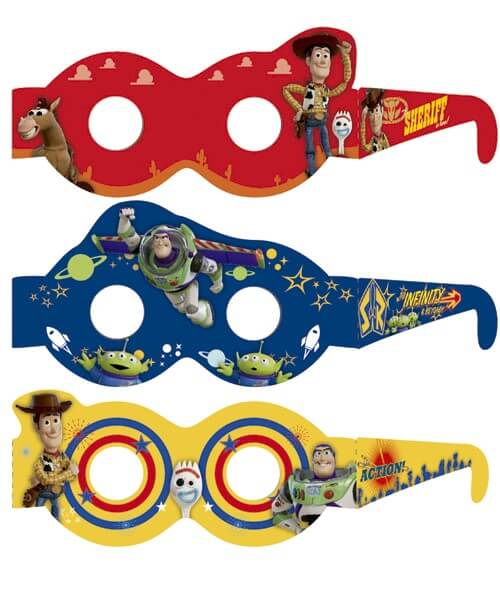 Lentes De Carton Toy Story 4 C/6