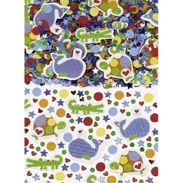 Confeti Baby Delfin Cocodrilo C/1