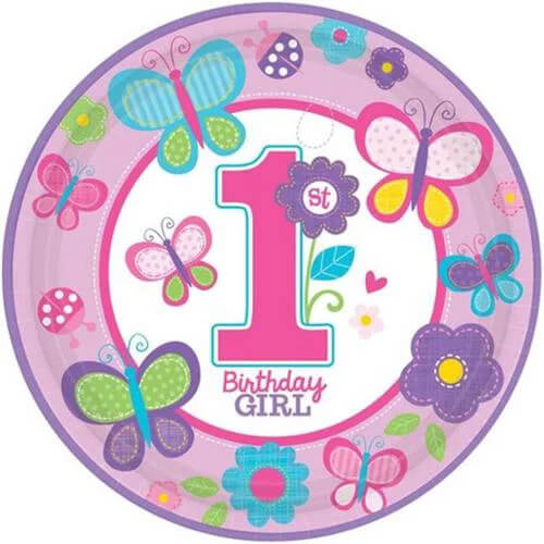 Plato 10" Sweet Birthday Girl C/18