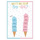Activity Kit What's The Scoop Gender Reveal C/1