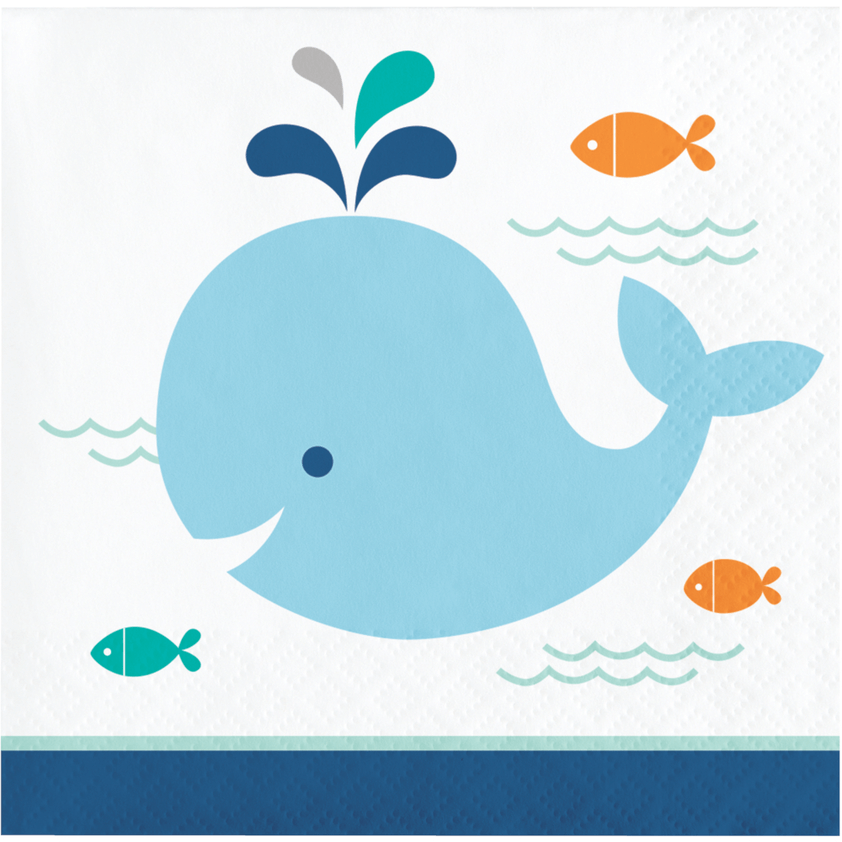 Servilleta CH Lil' Spout Blue C/16