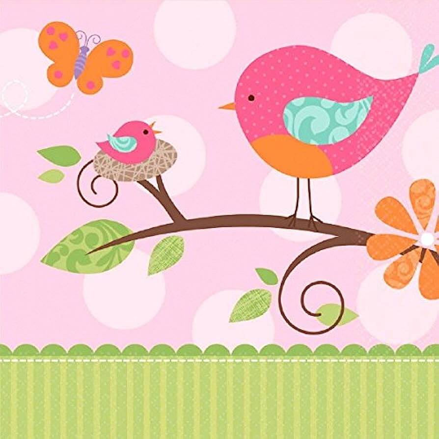 Servilleta G Tweet Baby Girl C/16