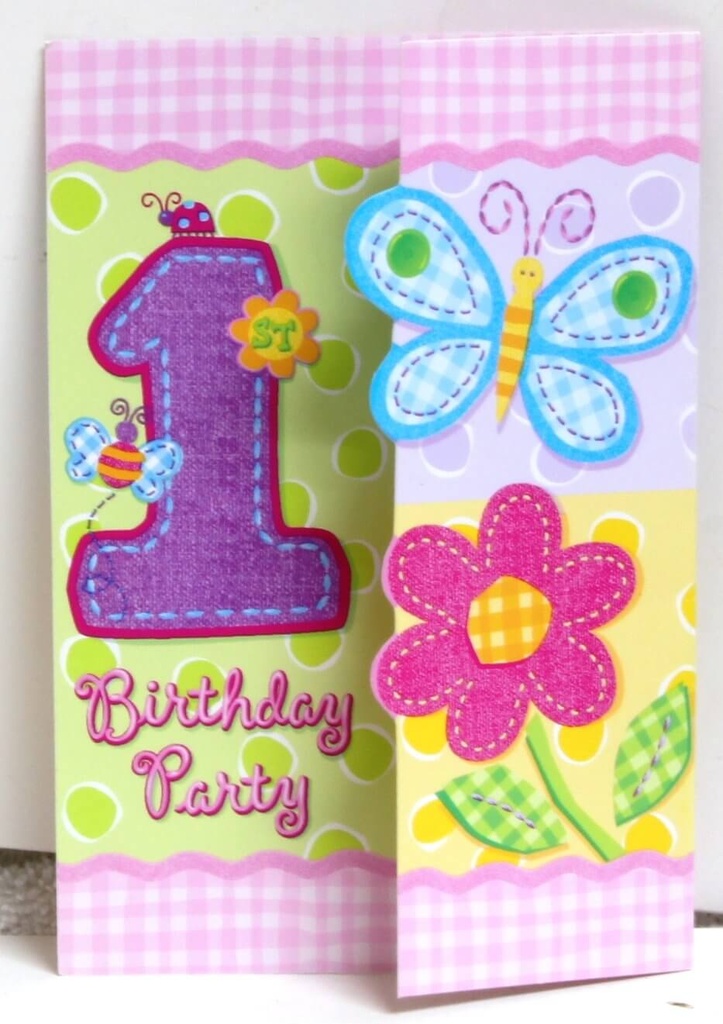 Invitacion One-Derful Girl C/8