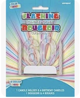 Vela Con Luz Flashing #60 C/1