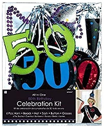 Kit de Cumpleaños 50s C/6