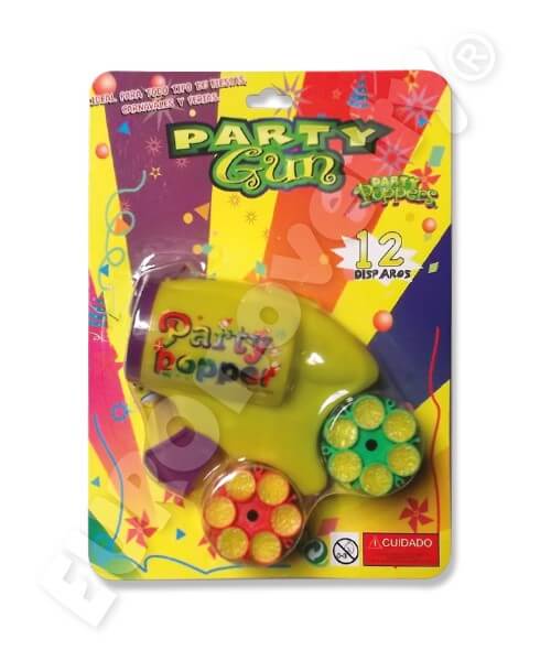 Pistola Lanzadora de Confetti C/1