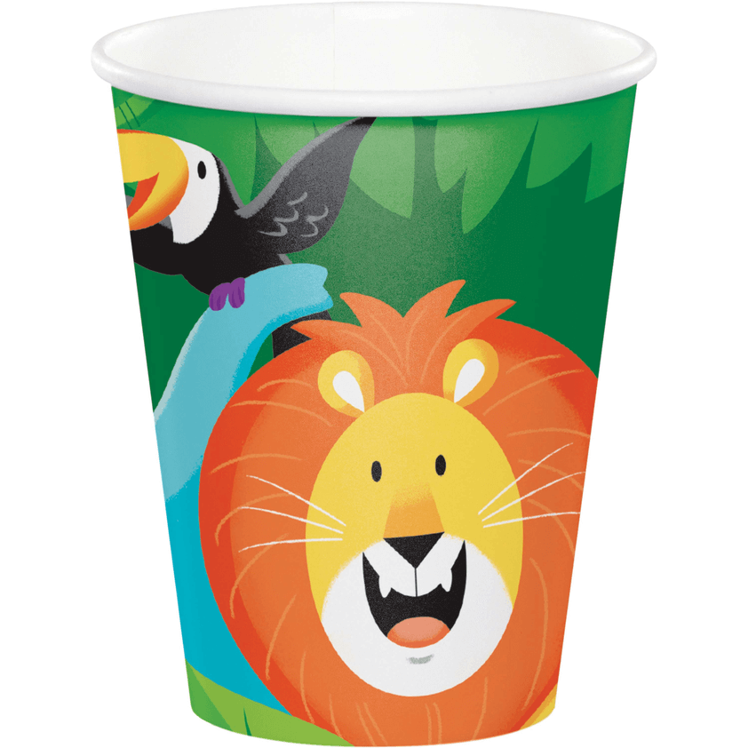 Vaso 9oz Jungle Safari C/8