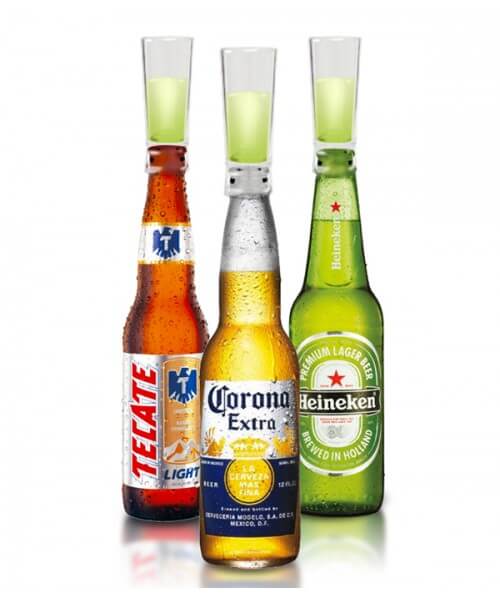 Vaso Shot Botella Individual C/1