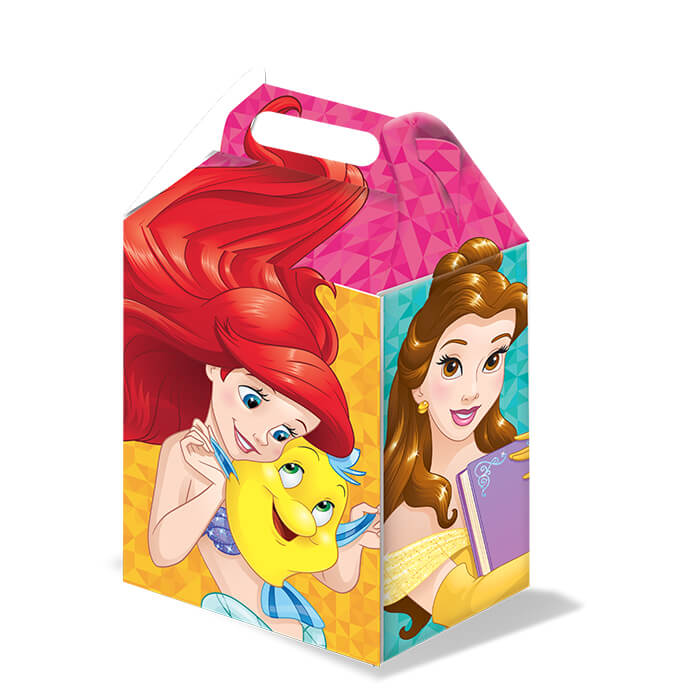 Caja Para Dulces Princesas C/6