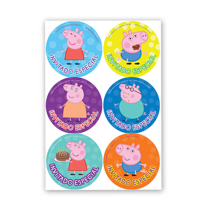 Distintivo Peppa Pig C/24