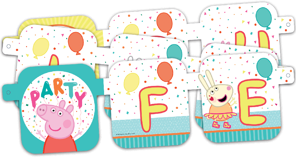 Letrero Movil Peppa Pig C/1