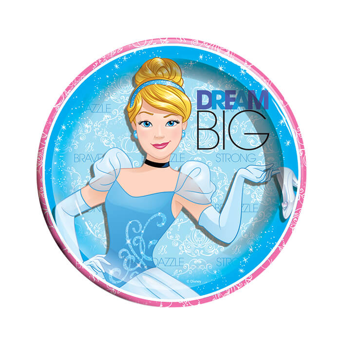 Plato 7" Cenicienta C/6