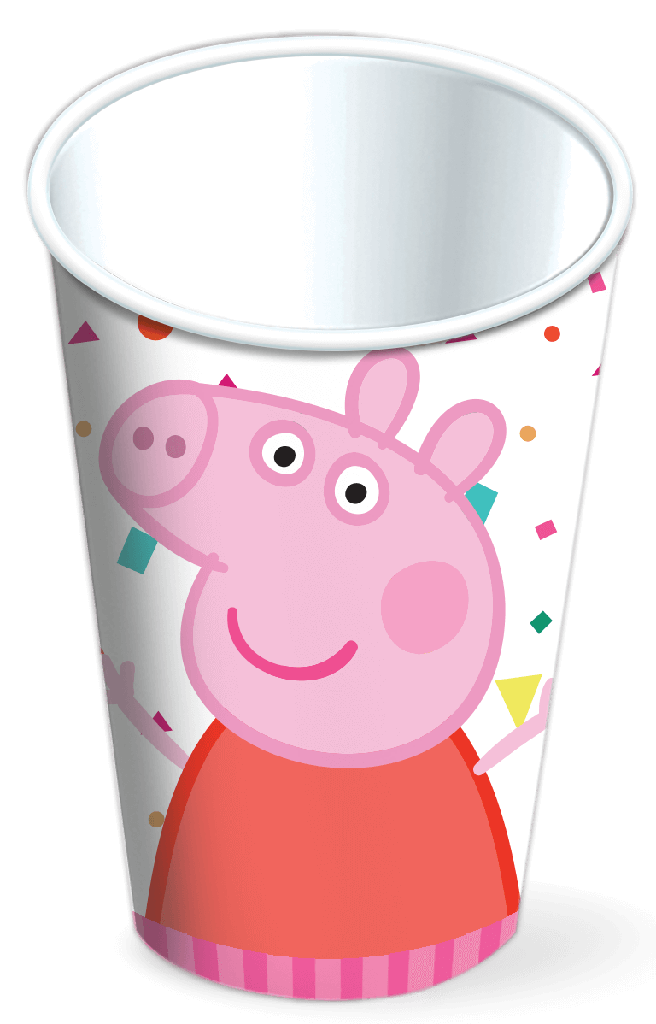 Vaso 9oz Peppa Pig C/6