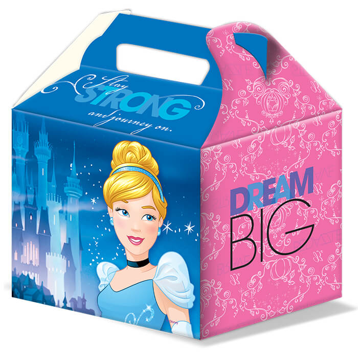 Caja Para Dulces Cenicienta C/6