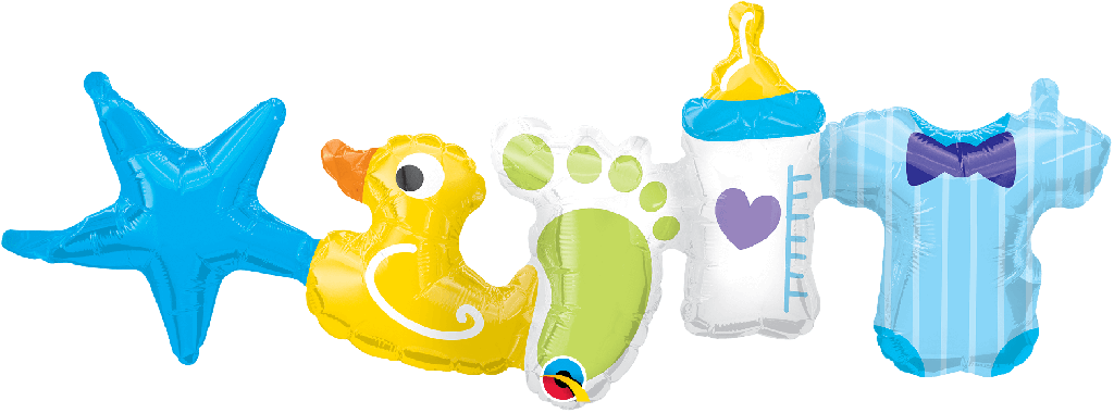 Balloon Garland Baby Boy