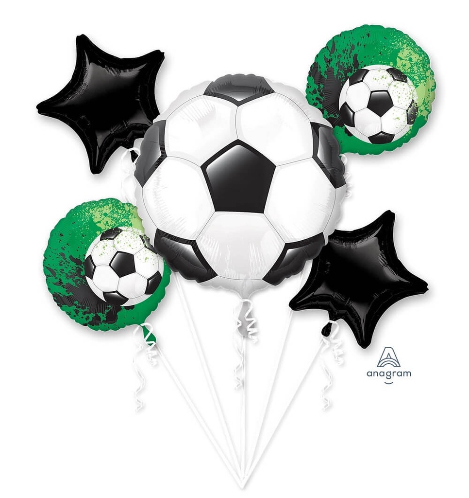 Balloon Bouquet Futbol Soccer
