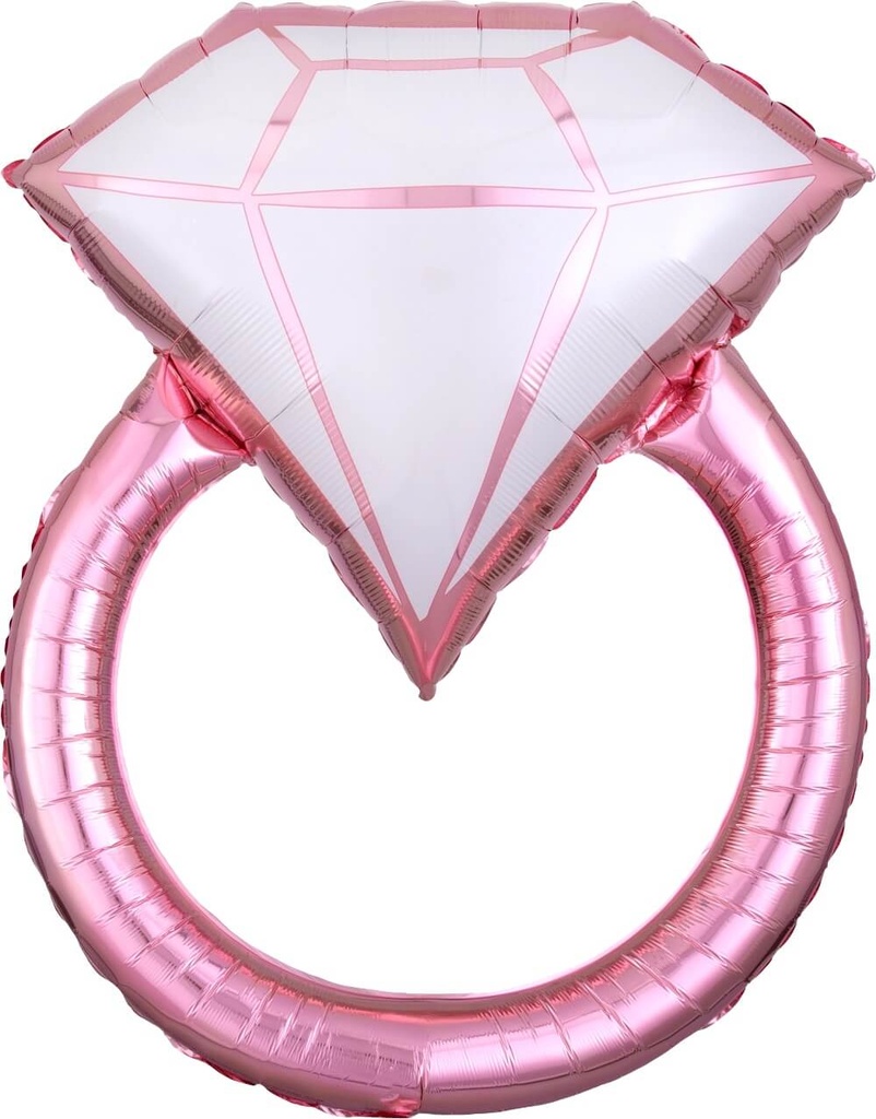 Globo 36" Blush Wedding Ring / Anillo