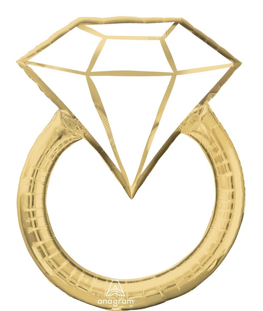 Globo 36" Anillo Diamante