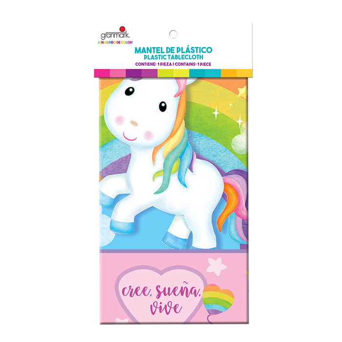 Mantel Arcoiris Unicornio C/1