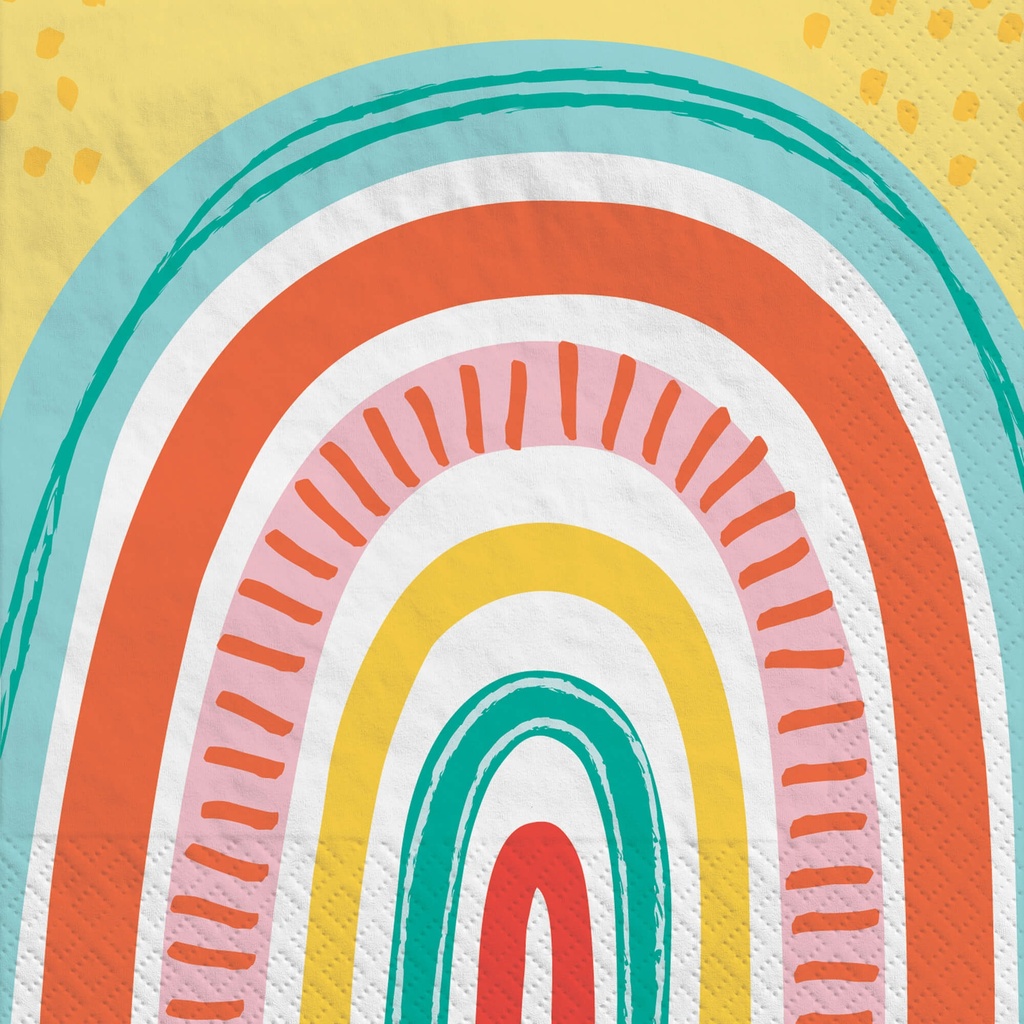 Servilleta CH Retro Rainbow C/16