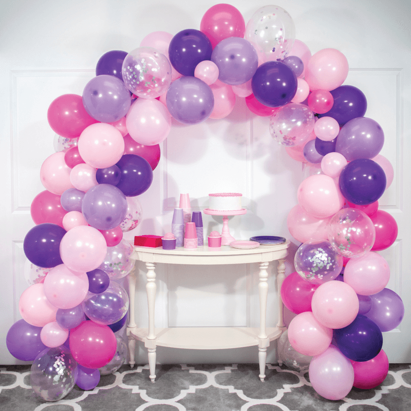 Balloon Garland Pink Purple C/1