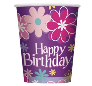 Vaso Birthday Blossom C/8