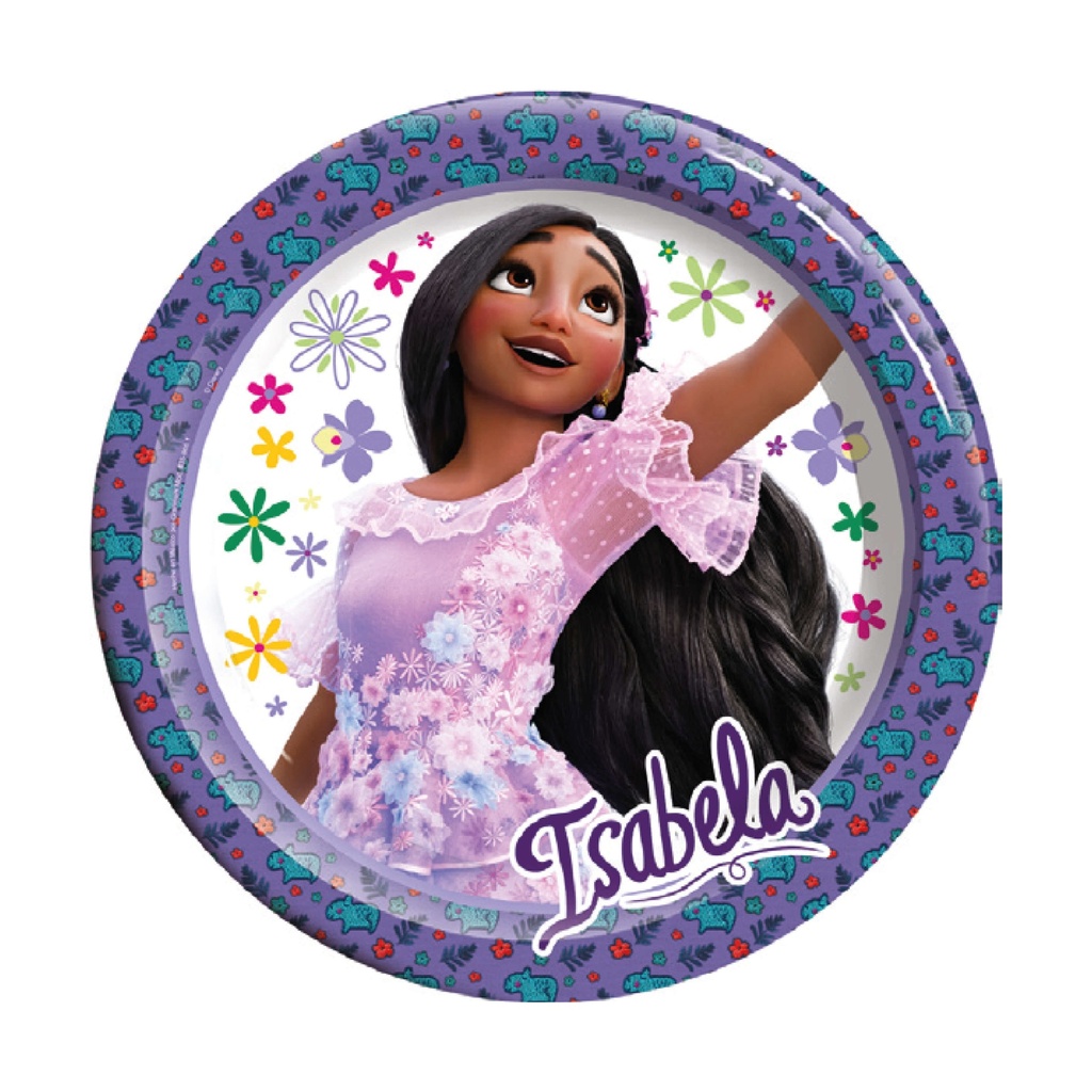 Plato 7" Isabela C/6 Encanto