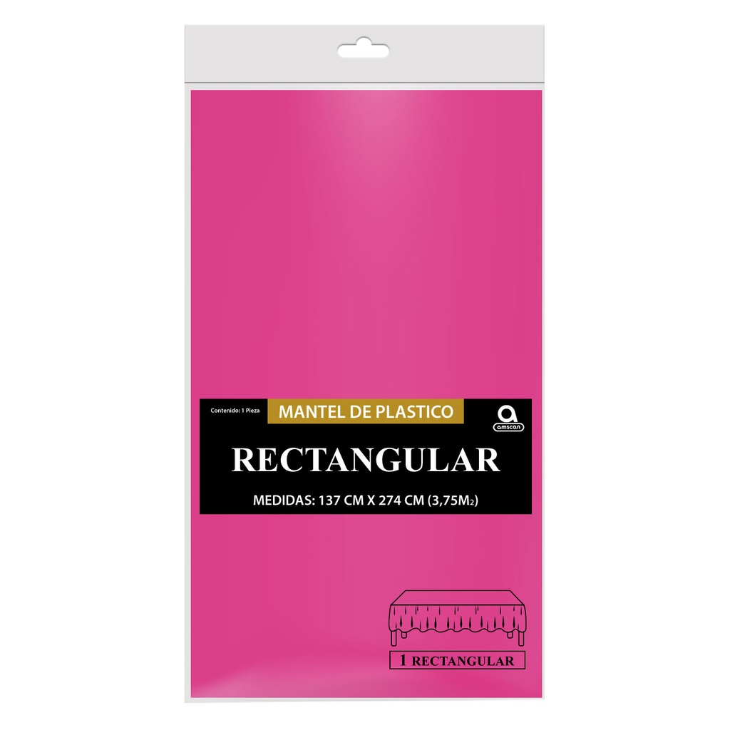 Mantel Rectangular Magenta C/1