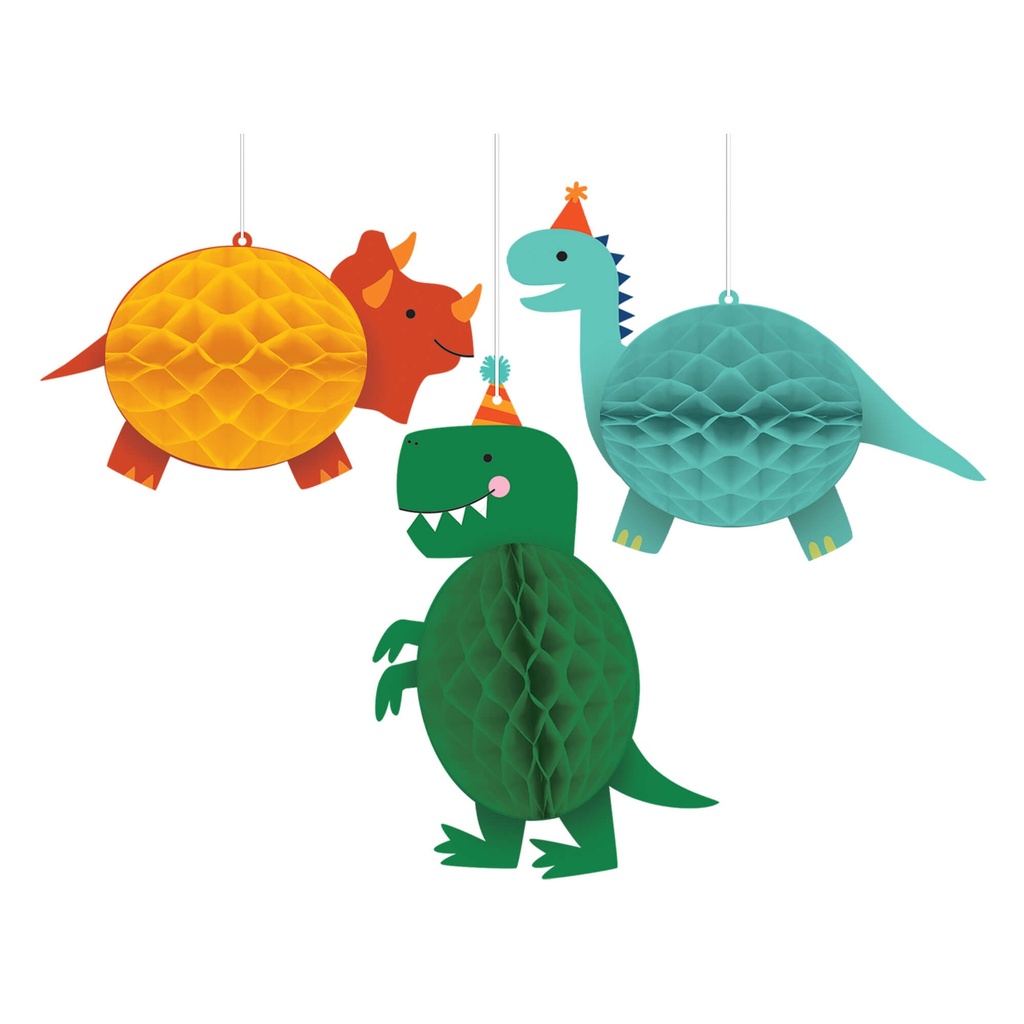 Hanging Decorations Dino-Mite Party C/3