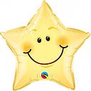 Globo 18" Estrella Con Cara C/1