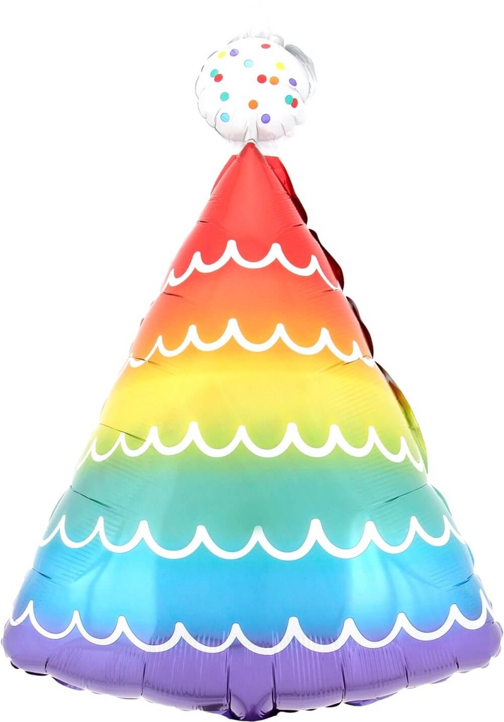 Globo 18" Party Hat Fun Color Blast C/1