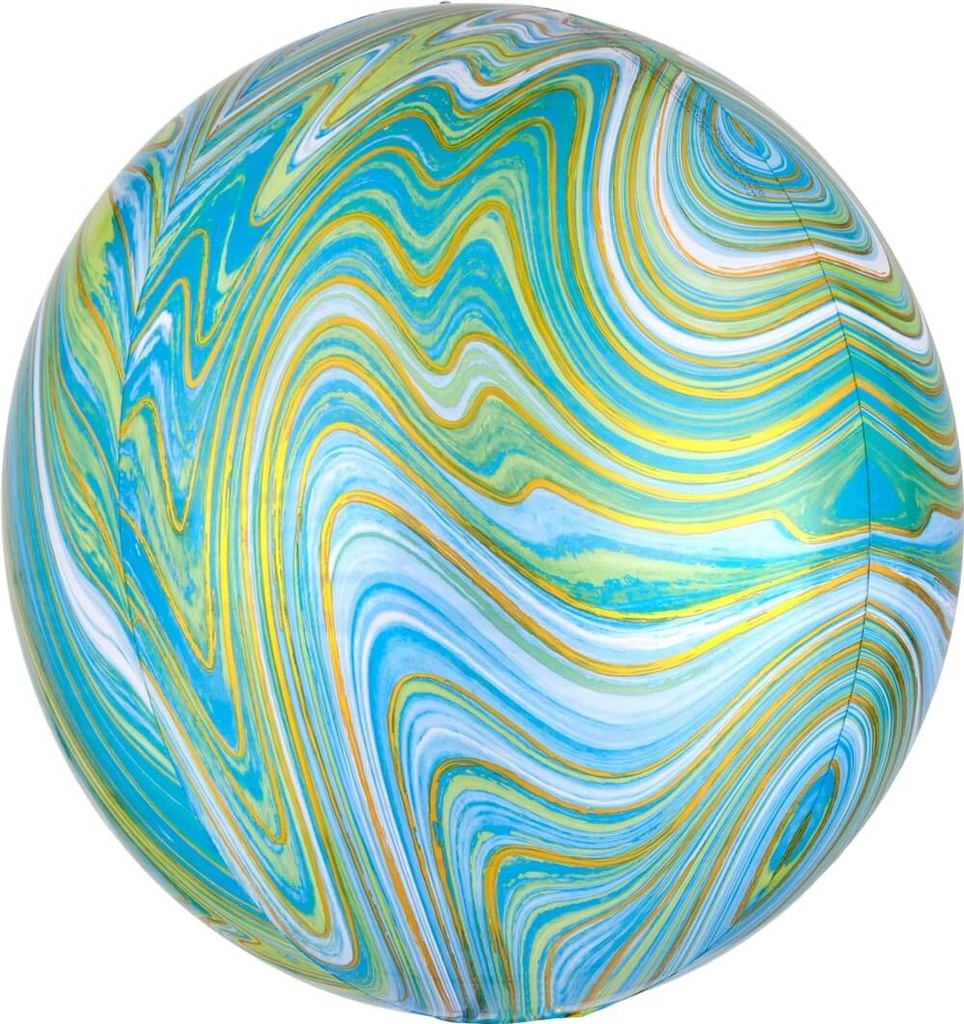 Orbz Marblez Verde Y Azul