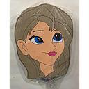 Piñata Tambor Princesa Escandinava C/1