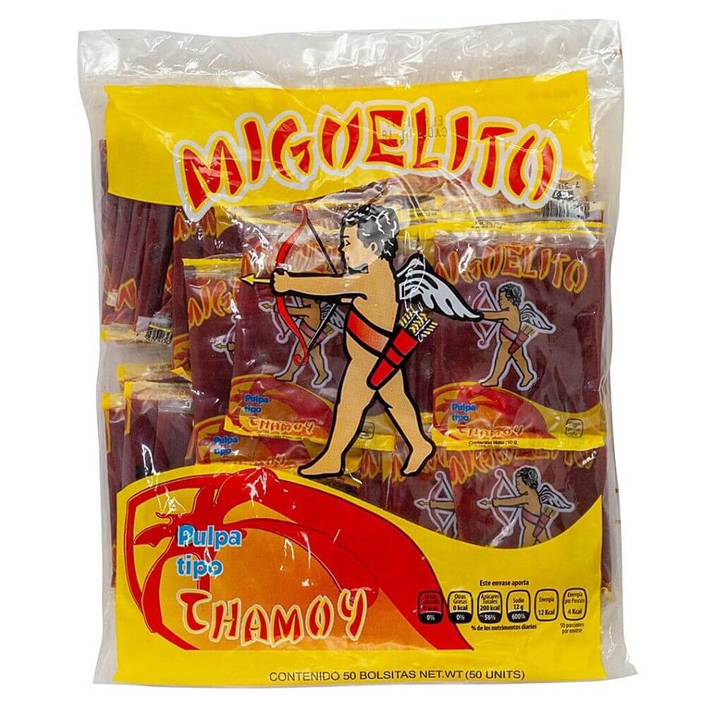 Dulce Liquido Chamoy Miguelito C/50