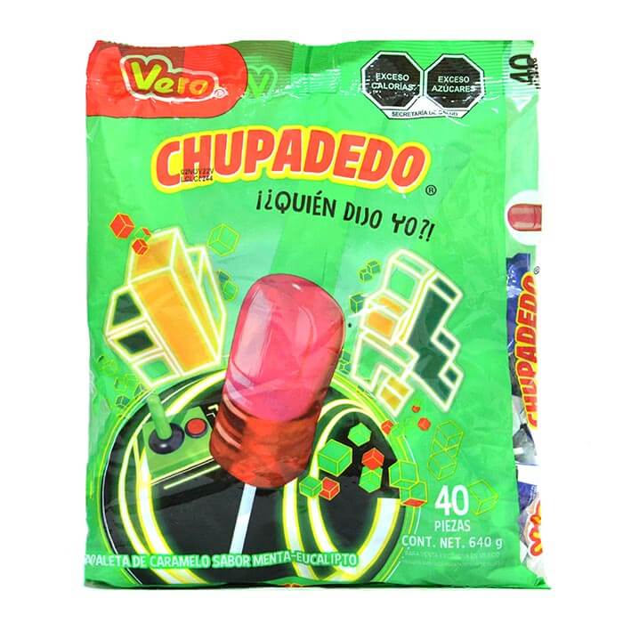 Paleta Chupadedo C/40