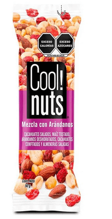 Cool Nuts Mezcla Arandanos C/50 g