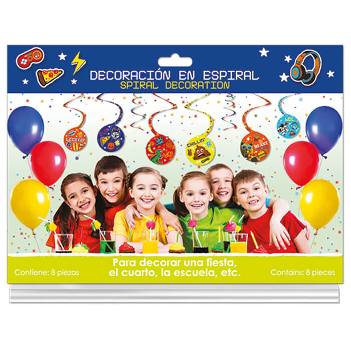 Adorno Espiral Epic Birthday C/1