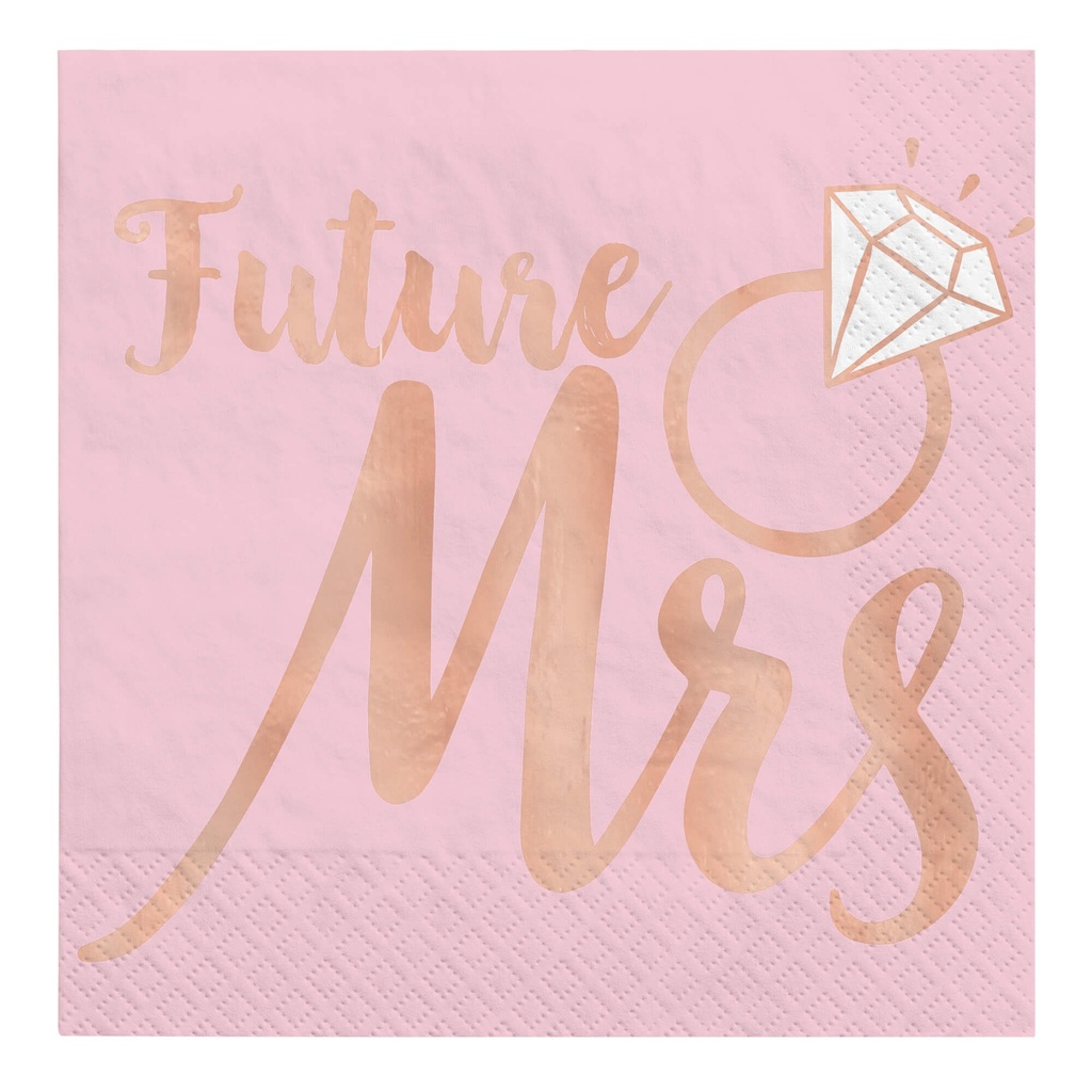Servilleta CH Future Mrs Blush C/16