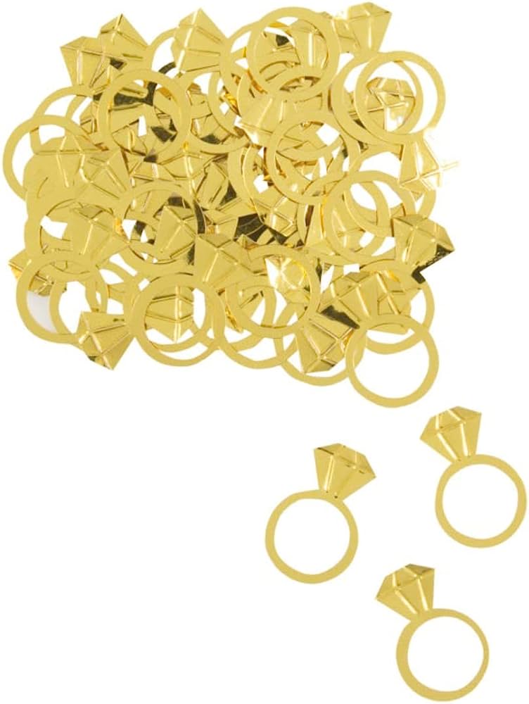 Confetti Bachelorette Anillo C/1