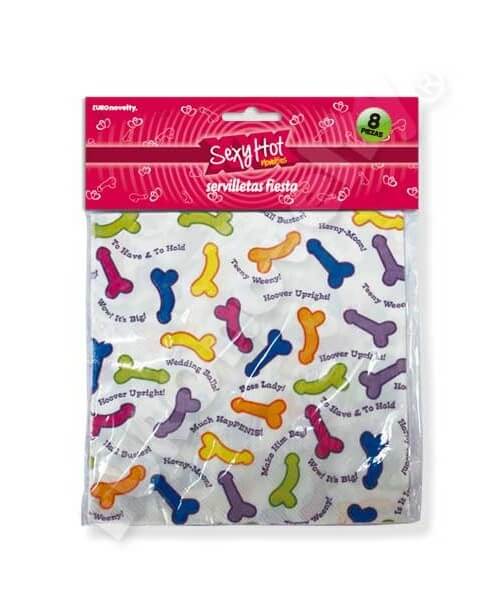 Servilletas Sexy Hot C/8