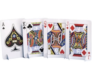 Centerpiece Cartas C/4