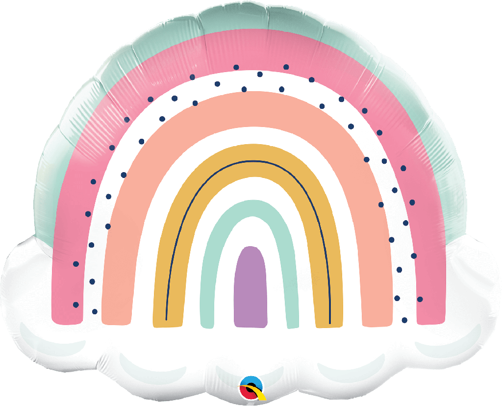 Globo 36" Arcoiris Bohemio