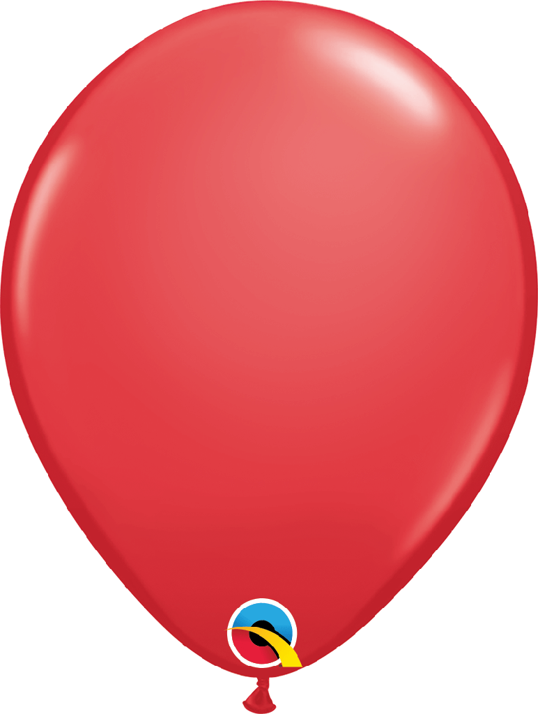 Globo 12" Latex Rojo C/1