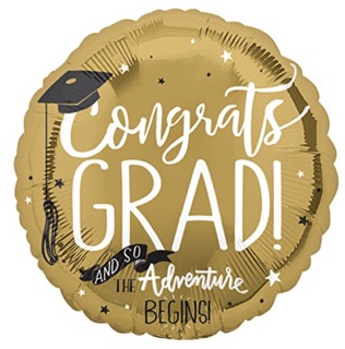Globo 36" Congrats Grad And So The Adventure Begins C/1