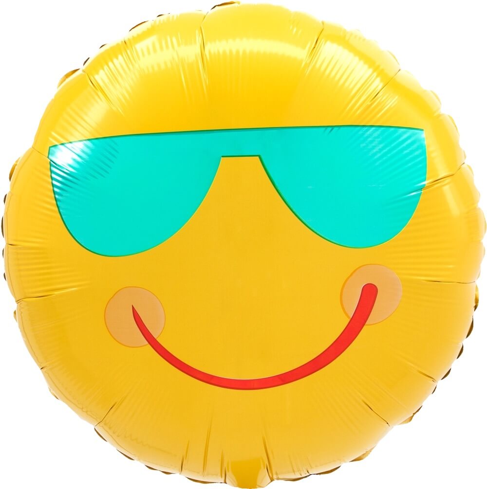 Globo 18" Yellow Smiles C/1