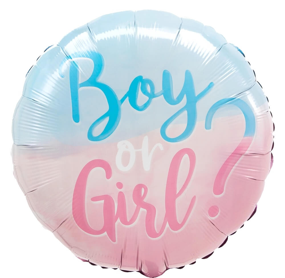 Globo 18" Girl Or Boy / The Big Reveal C/1