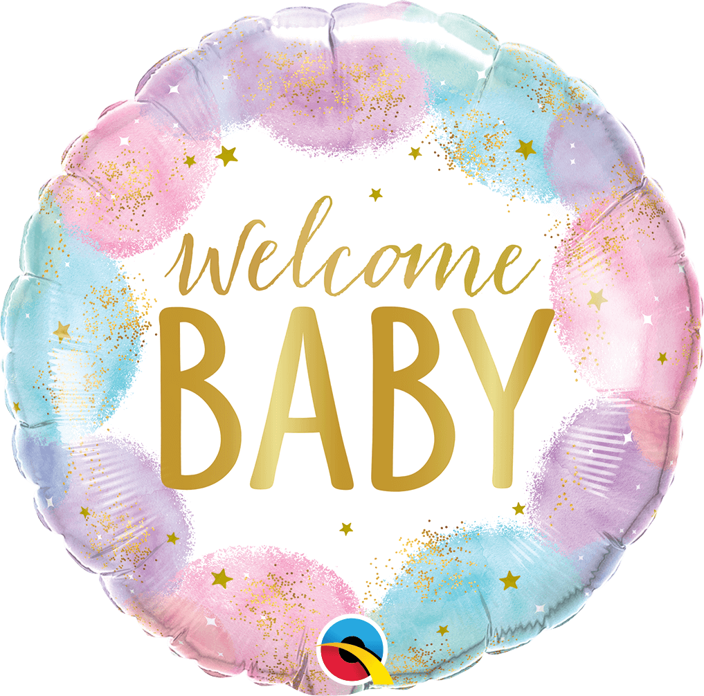 Globo 18" Welcome Baby Chegou C/1