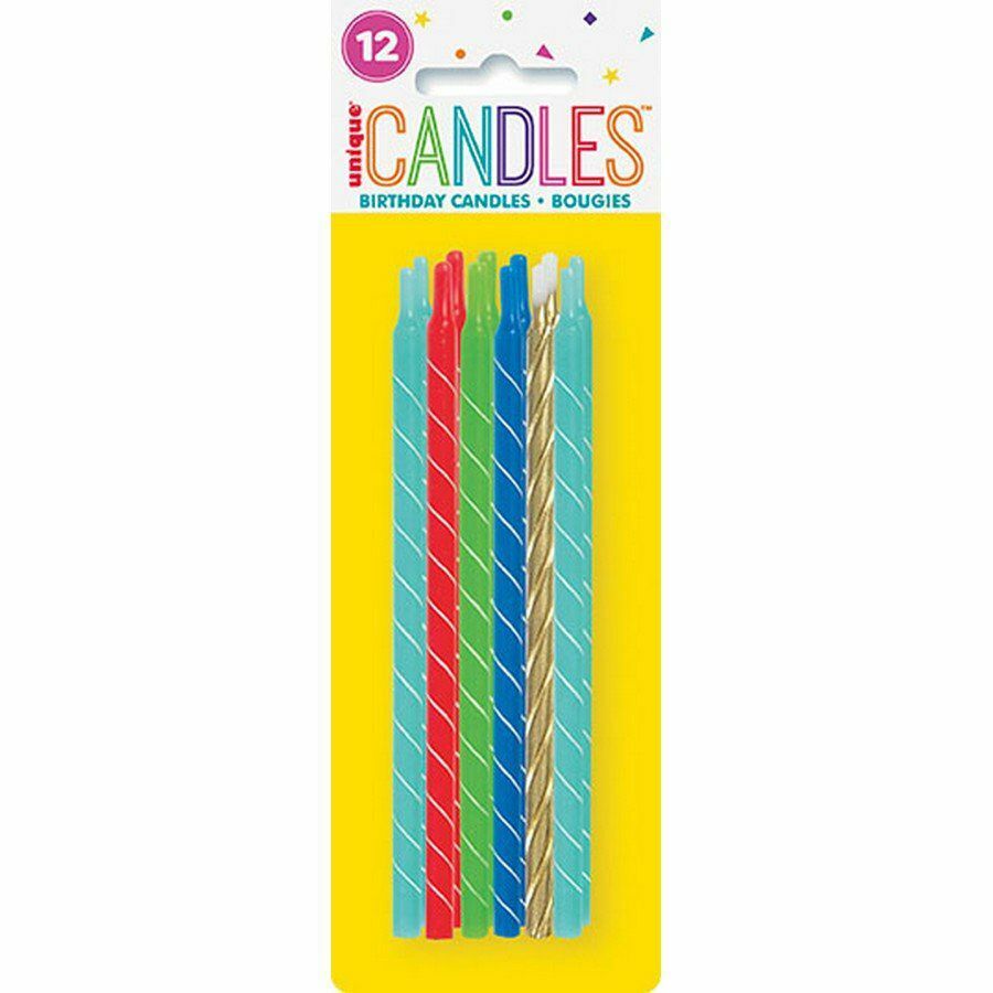 Vela Larga Multicolor C/12