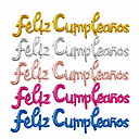 Letrero Globo Feliz Cumpleaños C/1
